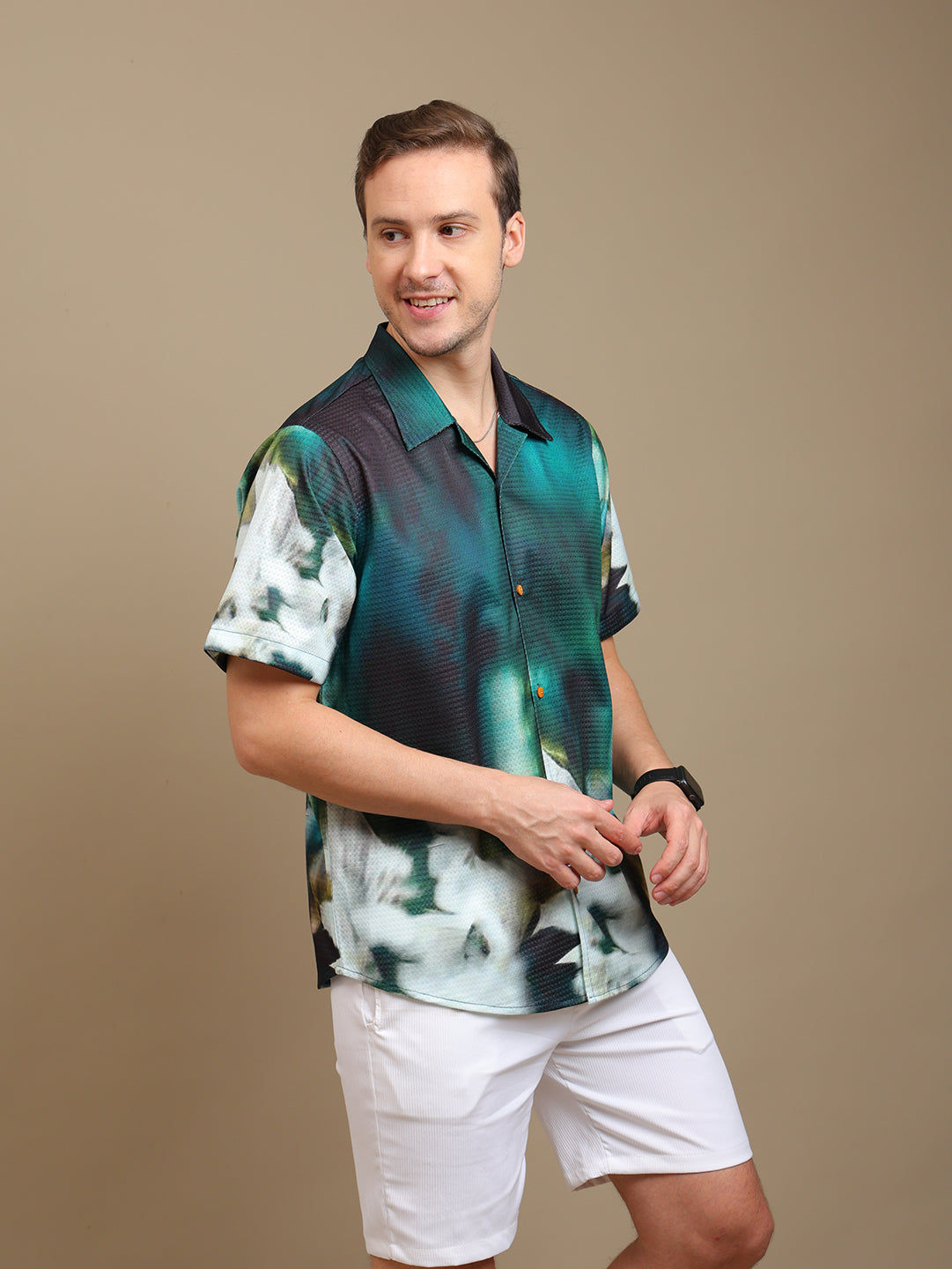Tropical Canvas Printed Shirt – Mood: Street