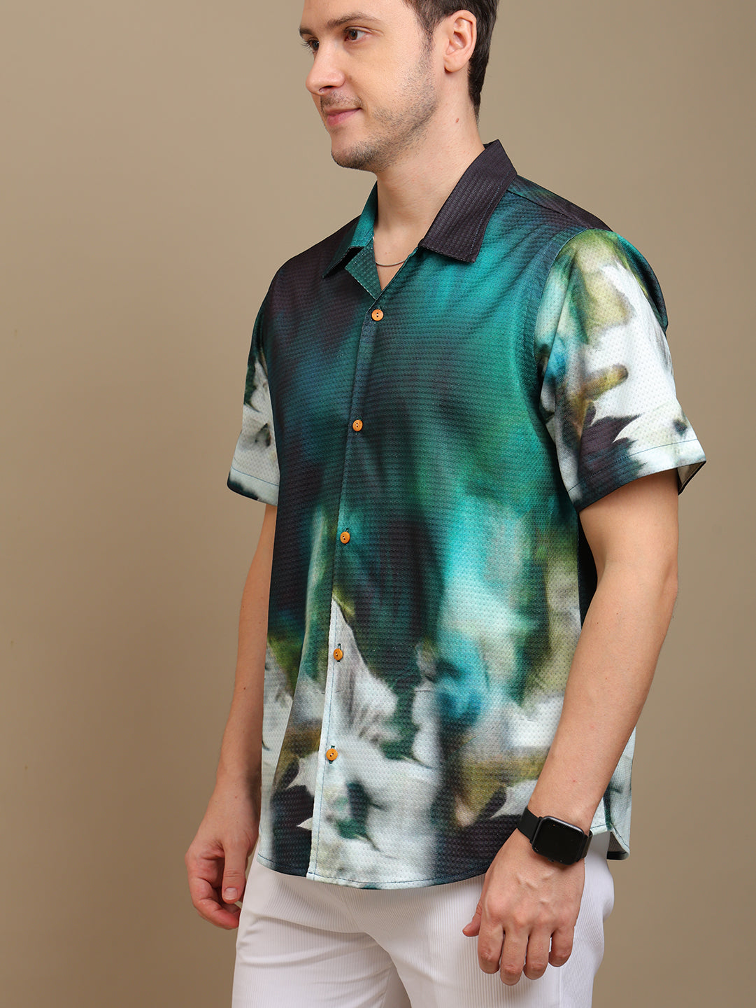 Tropical Canvas Printed Shirt – Mood: Street