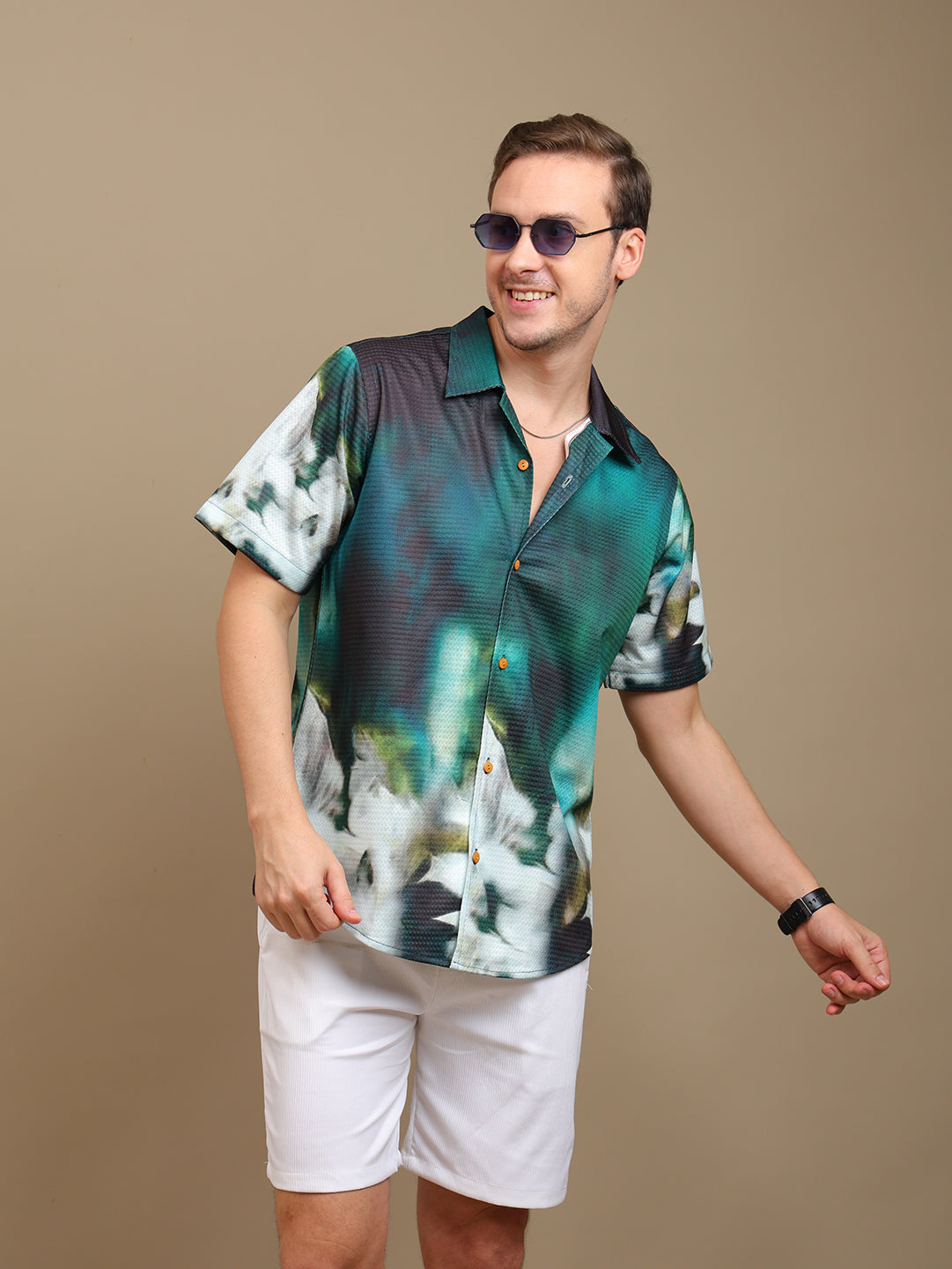 Tropical Canvas Printed Shirt – Mood: Street
