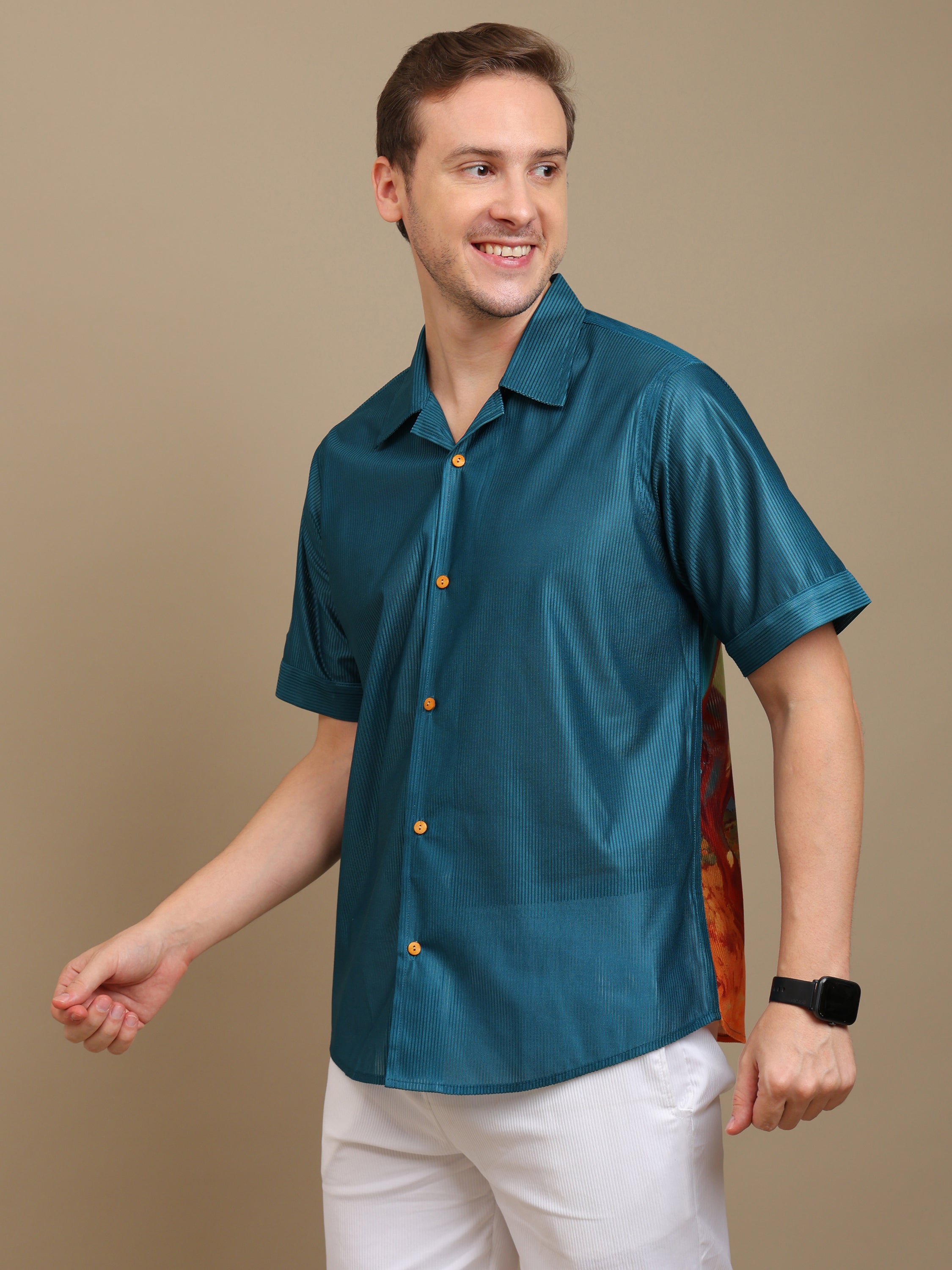 Western Cowboy Back Print Shirt – Mood: Street