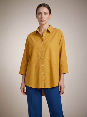 Women's Mustard Yellow Shirt