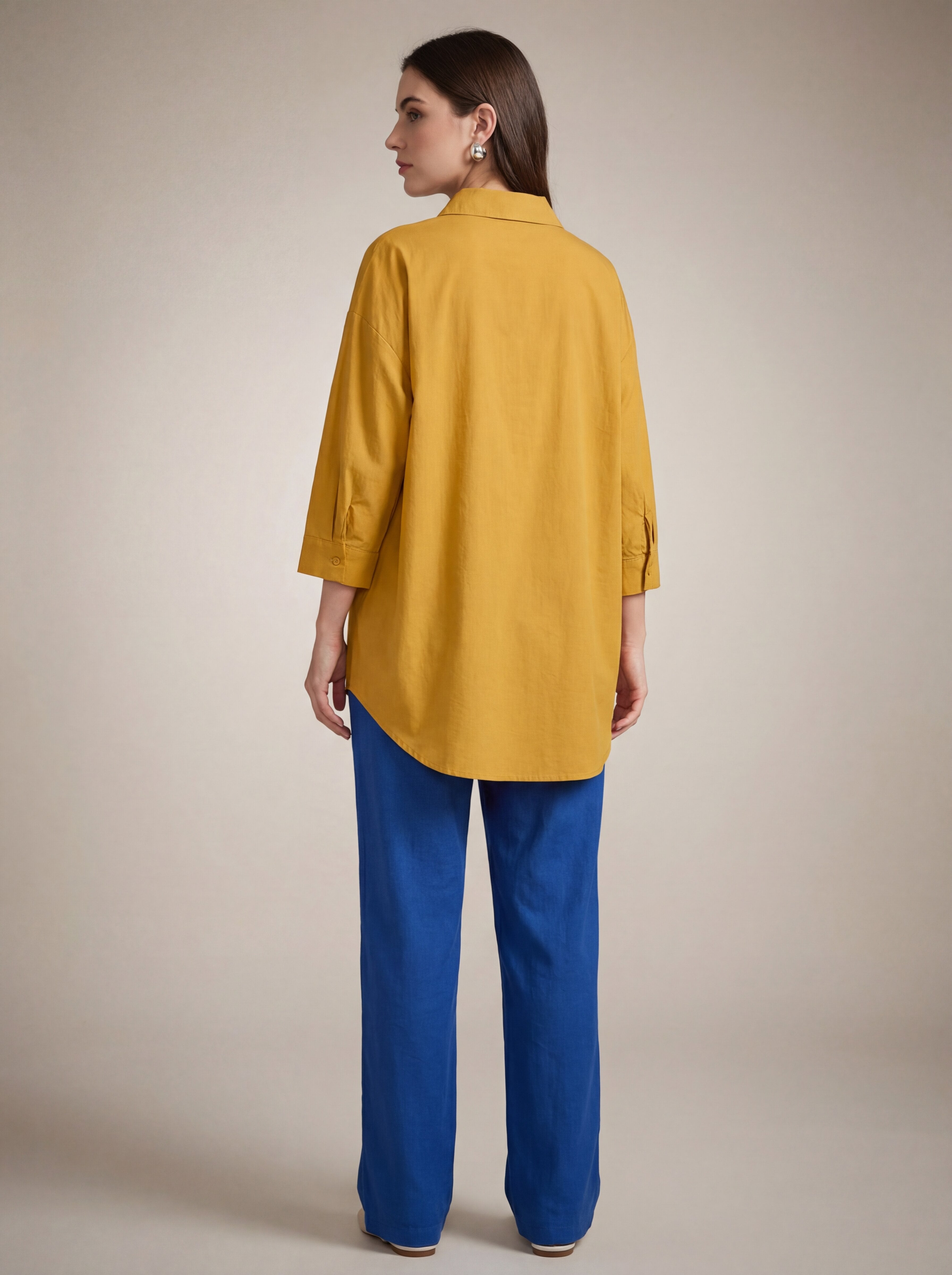 Women's Mustard Yellow Shirt
