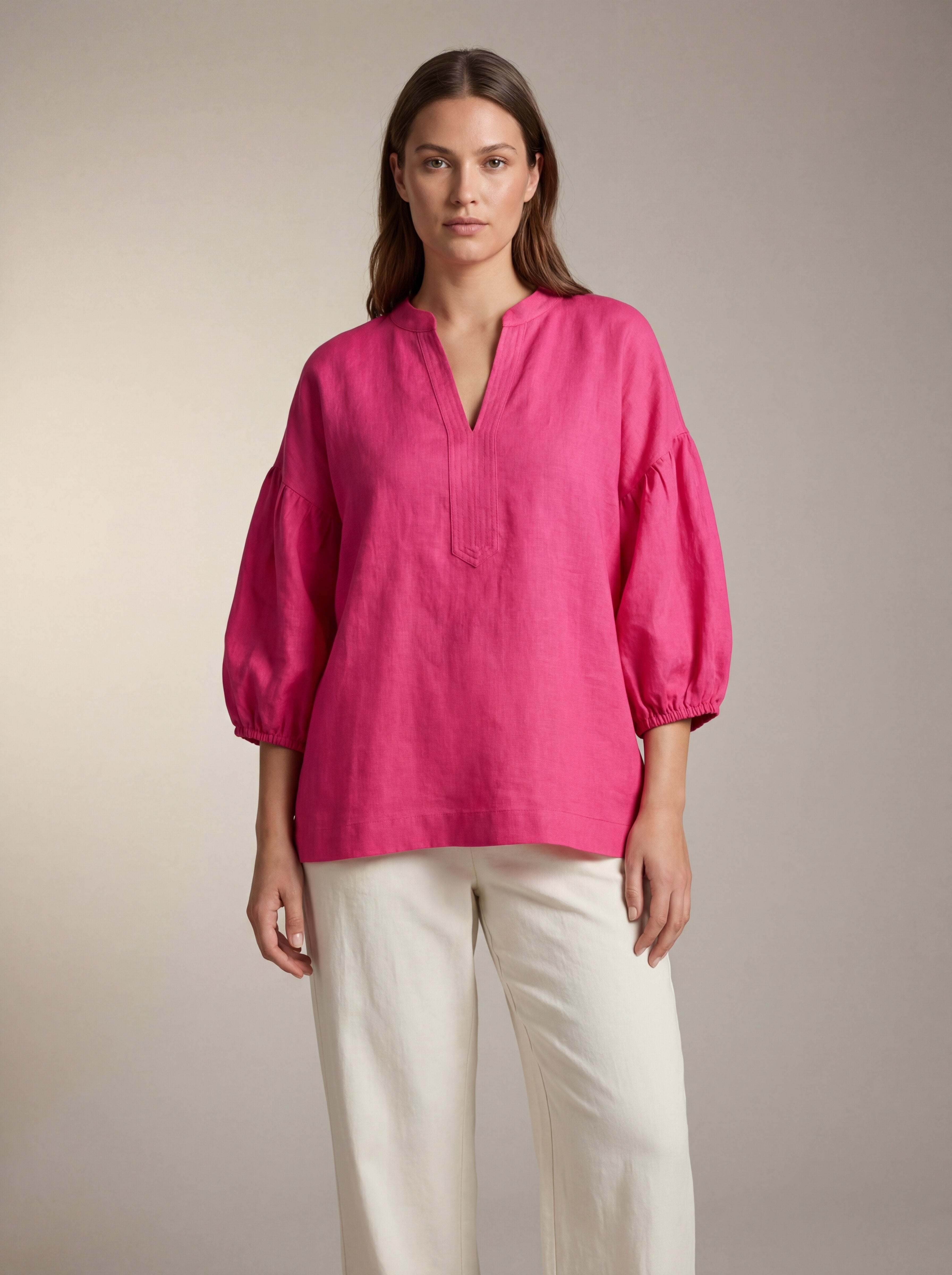 Pink 3/4 Sleeve Top